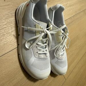 On Running White Athletic Sneakers